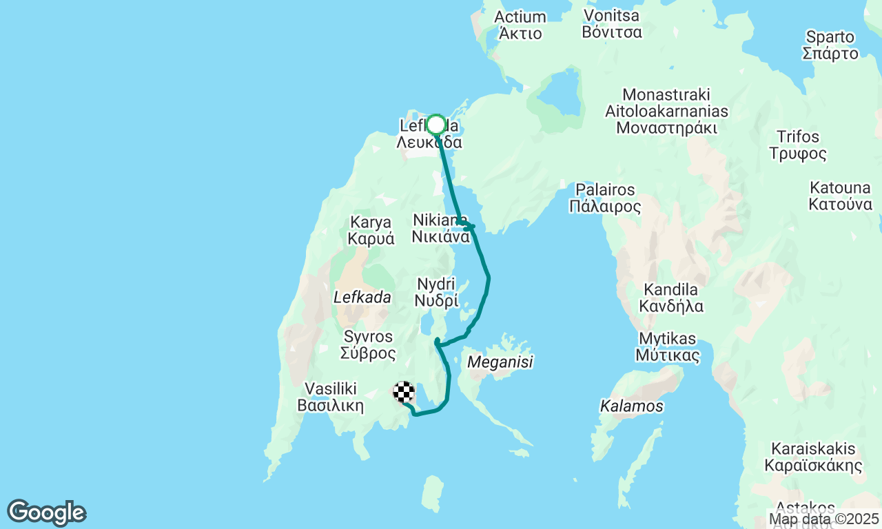 Lefkata to Sivota