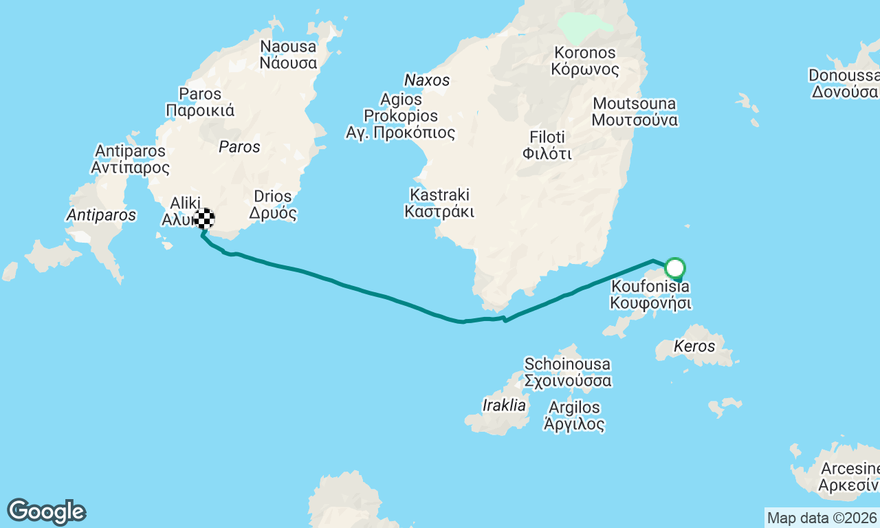 Voyage map