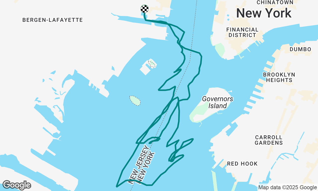 Voyage map