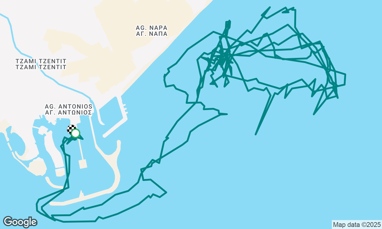 Voyage map