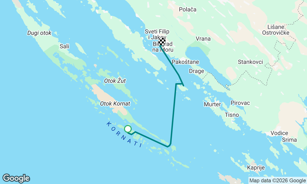 Voyage map