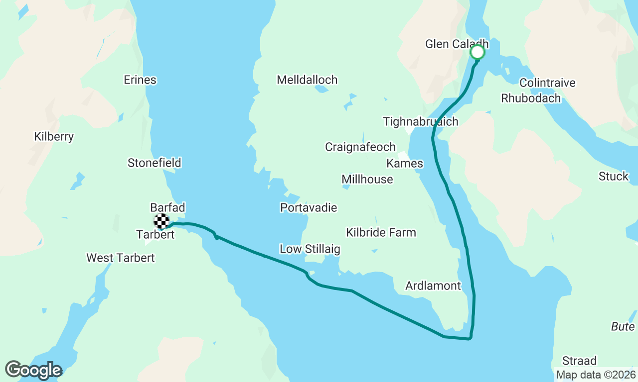 Kyle’s of Bute to Tarbert