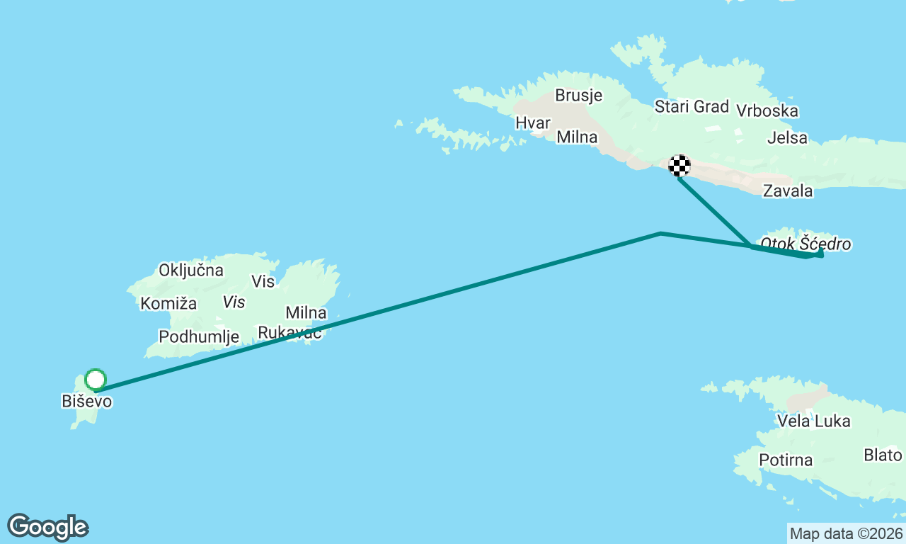 Voyage map