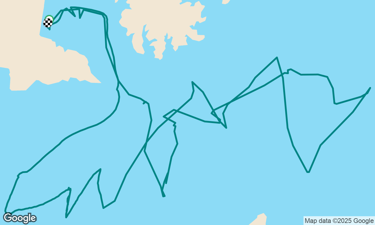 Voyage map