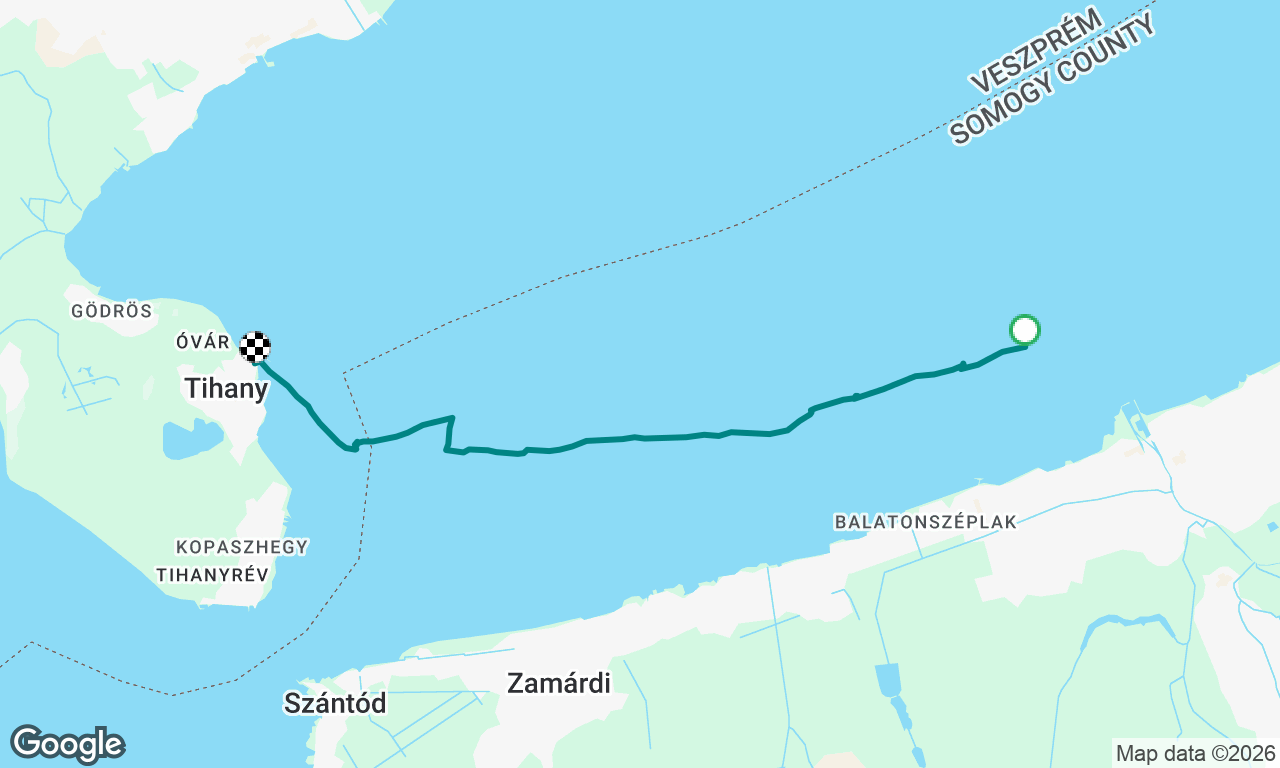 Voyage map