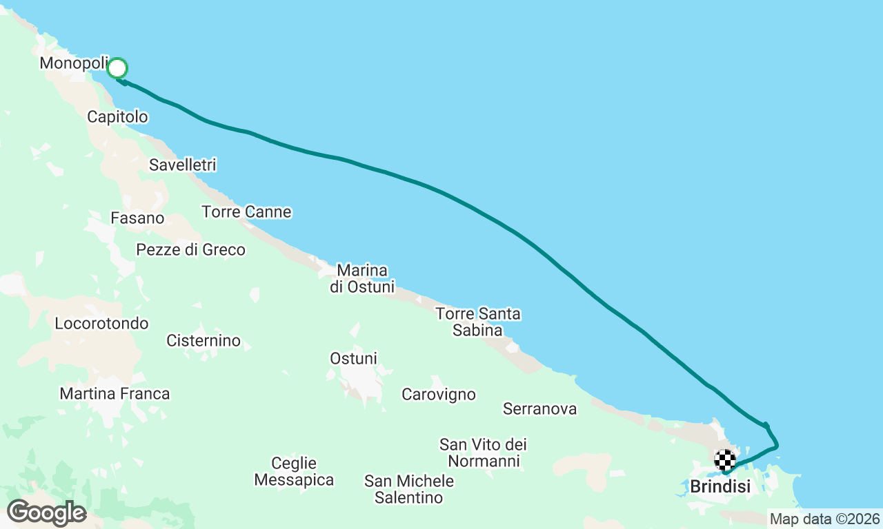 Voyage map