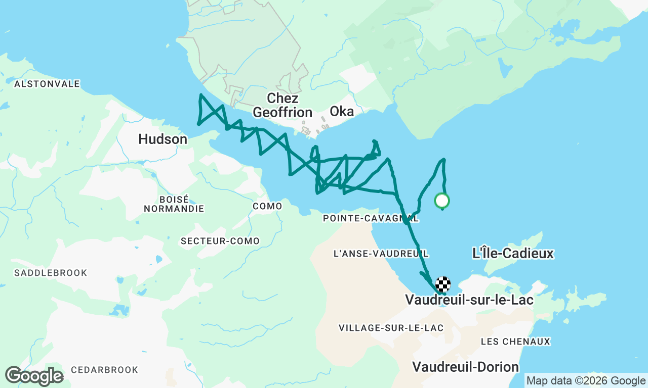 Voyage map