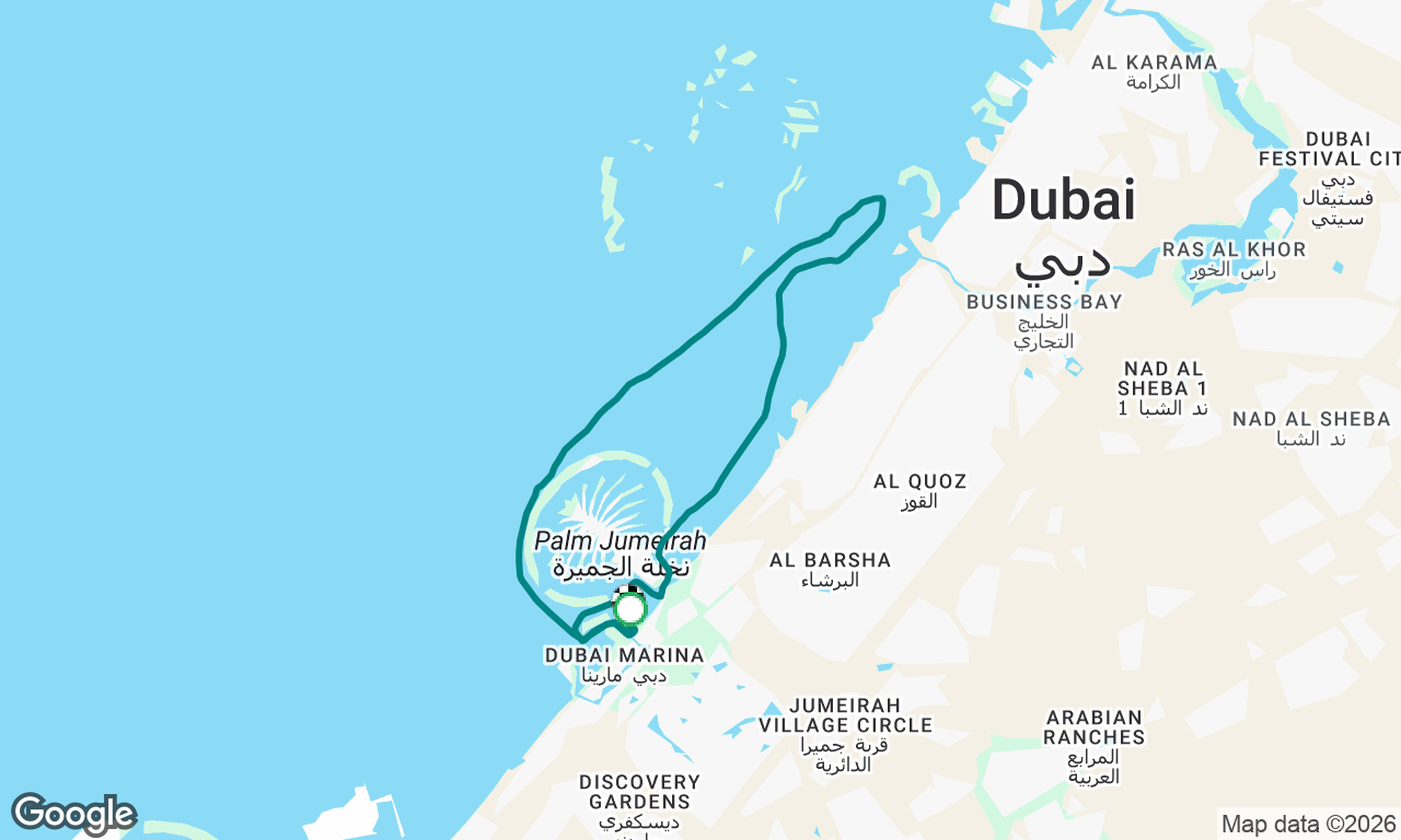 Voyage map
