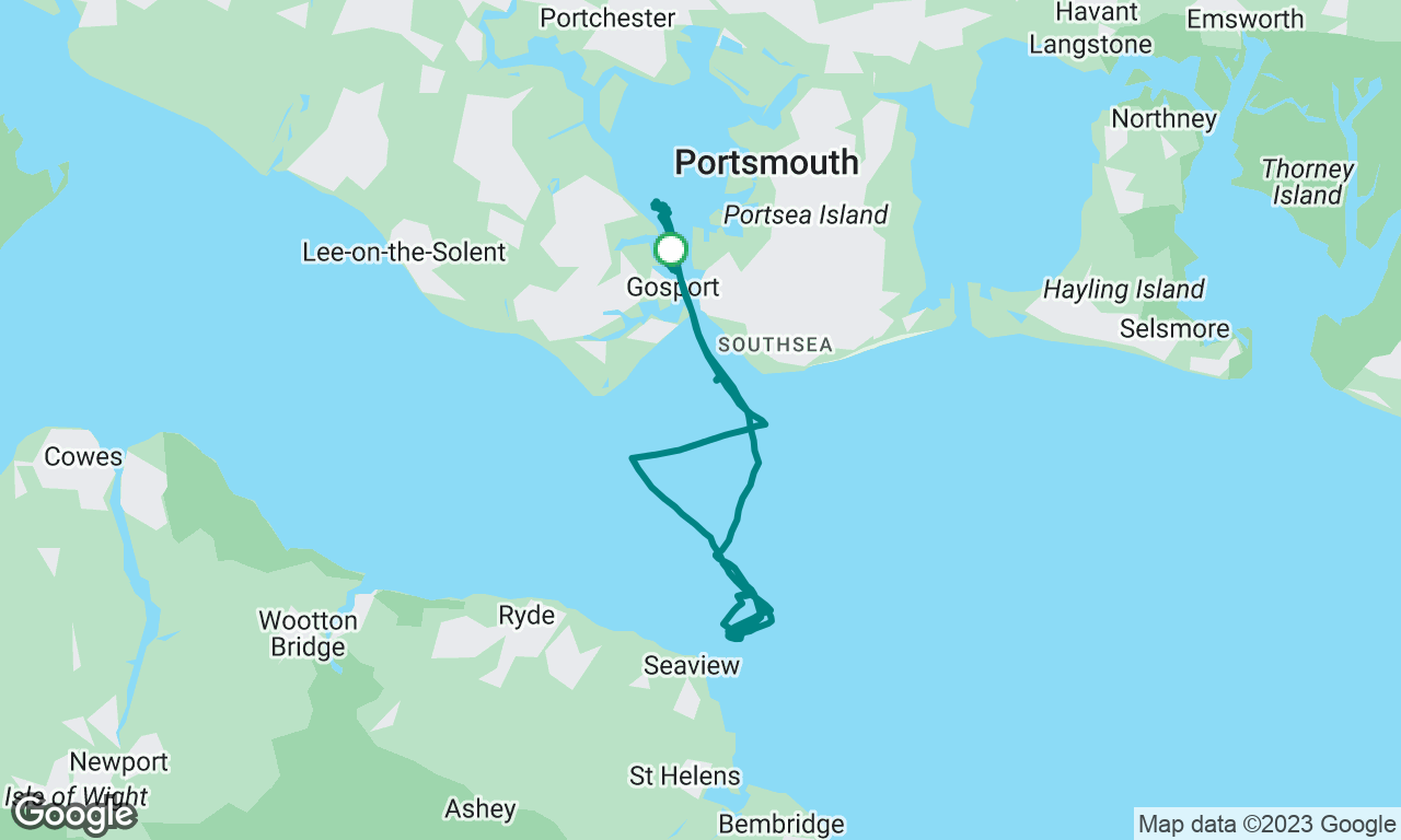 Day sail from Gosport to Seaview and skills training