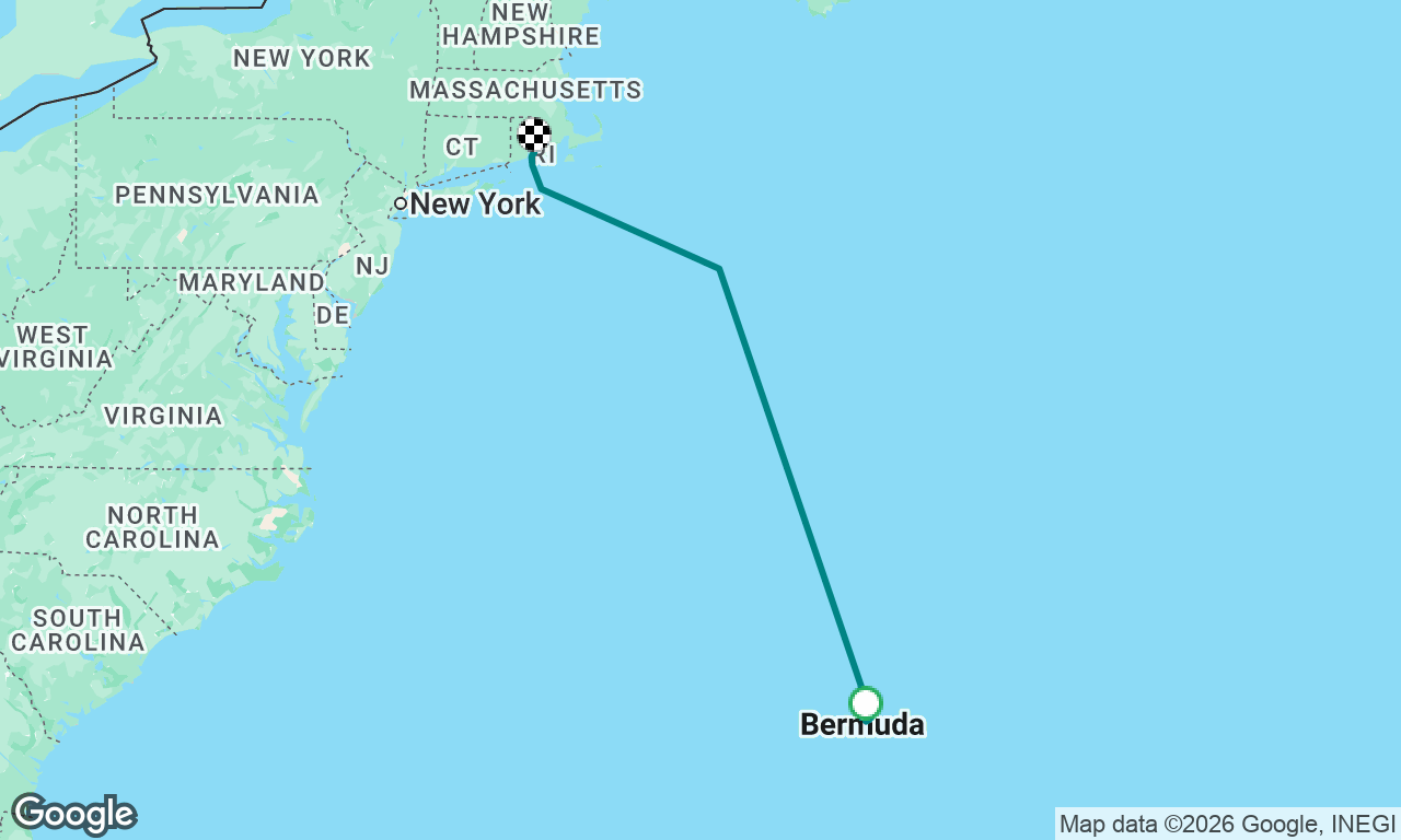 Bermuda to Newport 