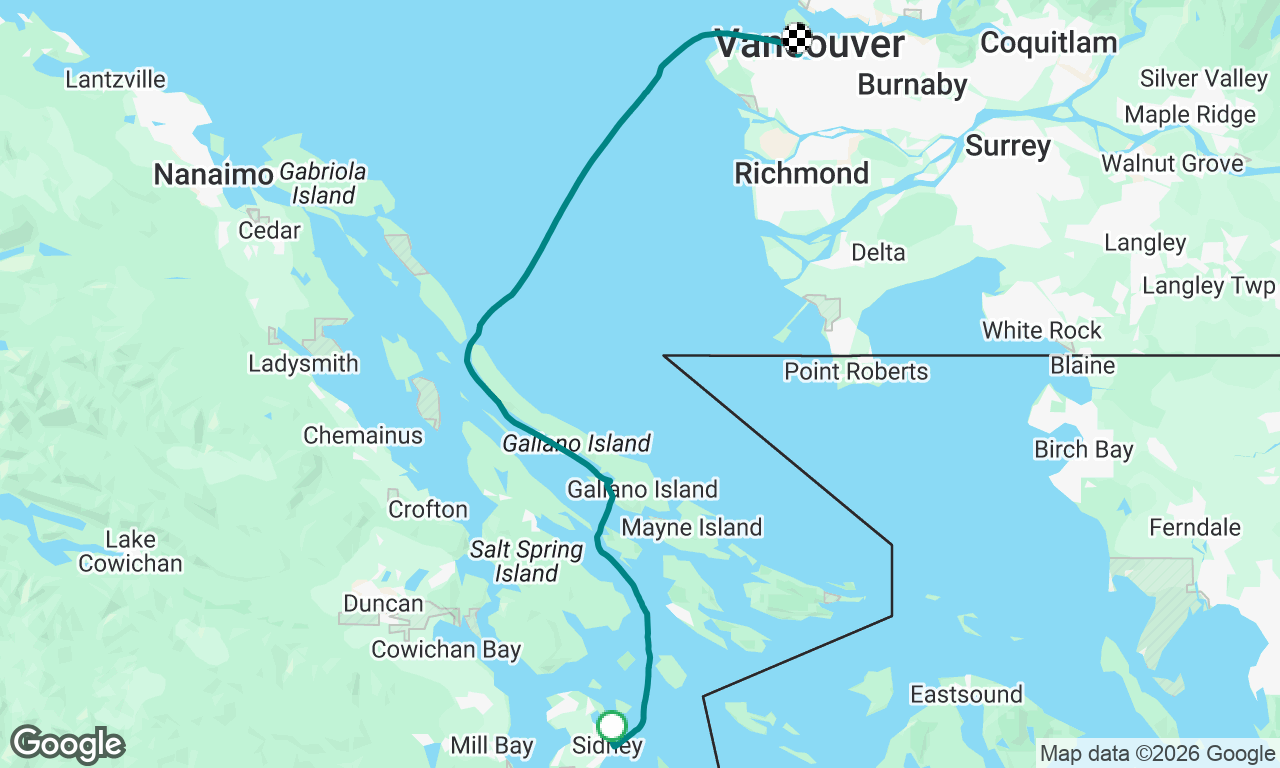 Voyage map