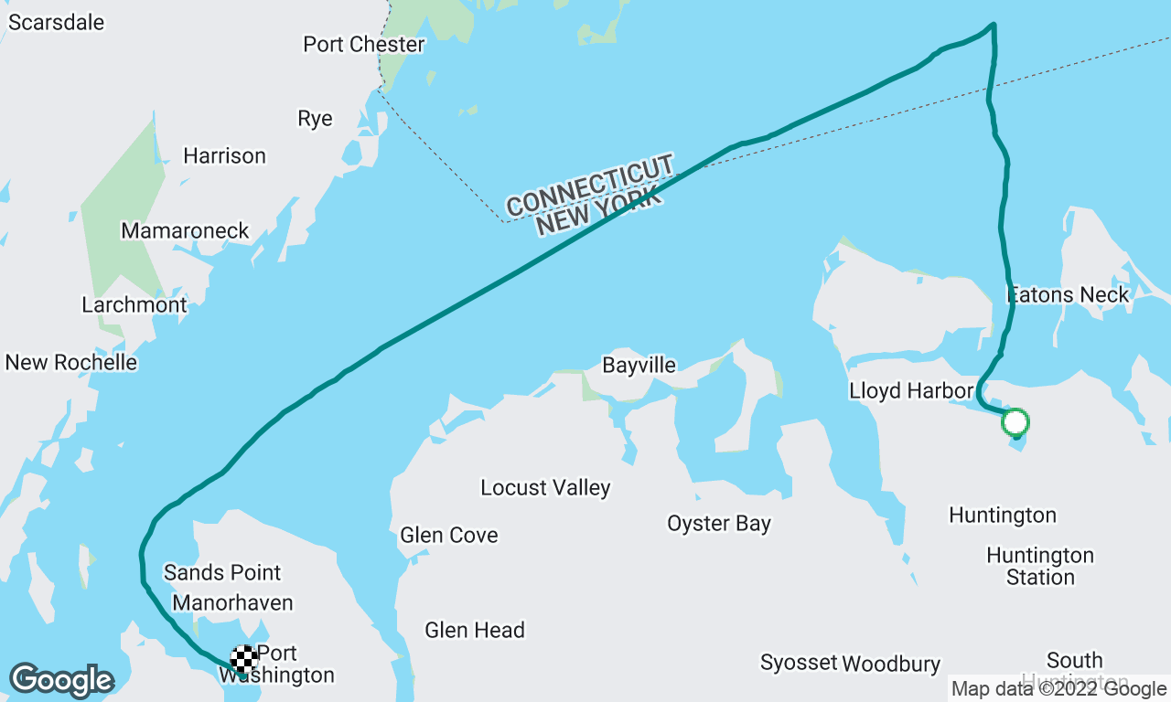 Solo Sail to Port Washington Yacht Club