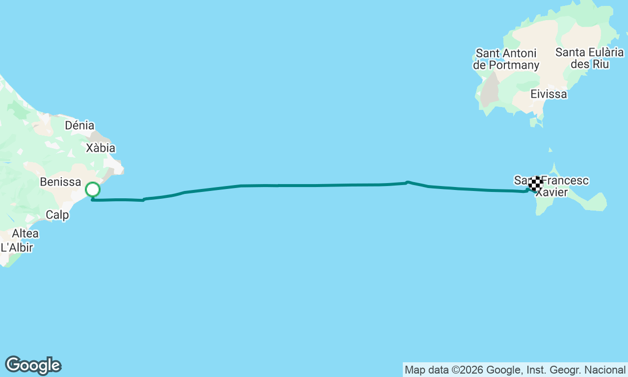 Voyage map