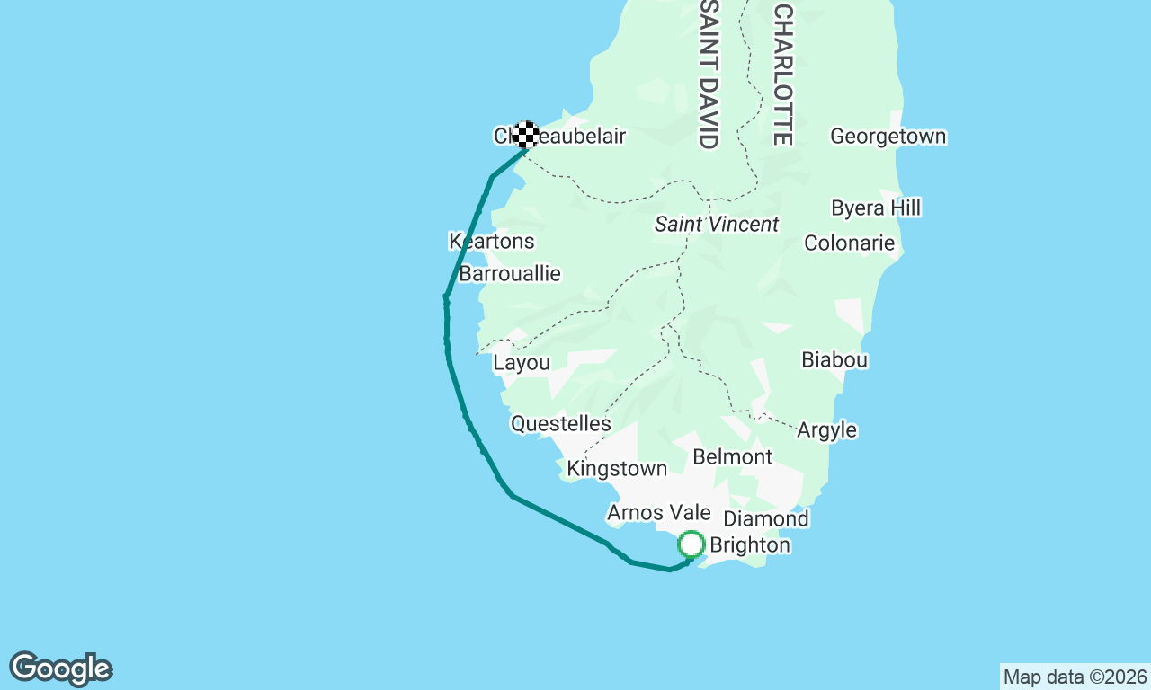Voyage map