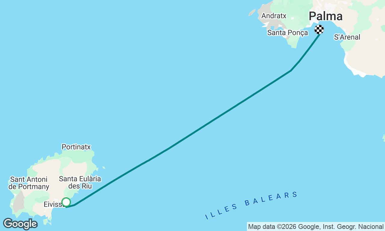 Voyage map
