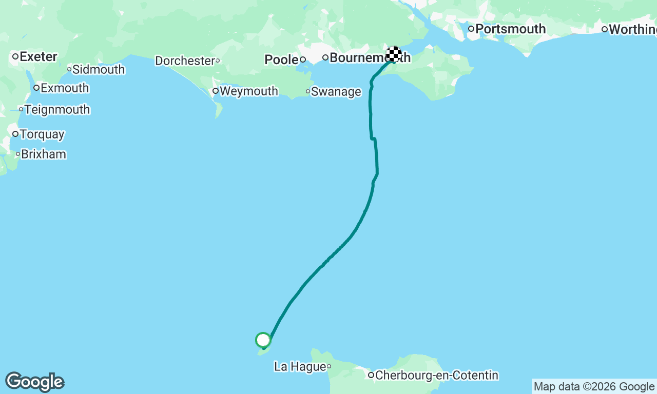Voyage map