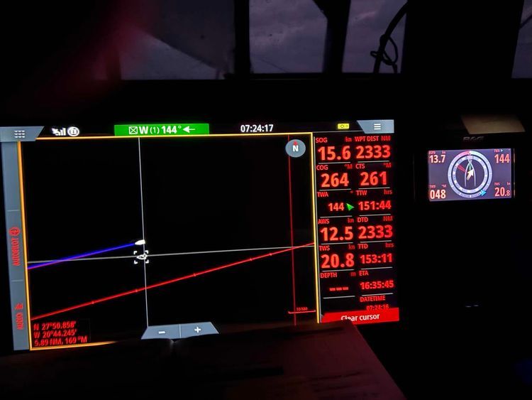 Voyage photo from Arrecife Lanzarote to Port St Charles Barbados