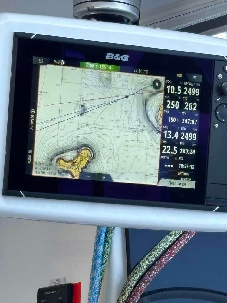 Voyage photo from Arrecife Lanzarote to Port St Charles Barbados