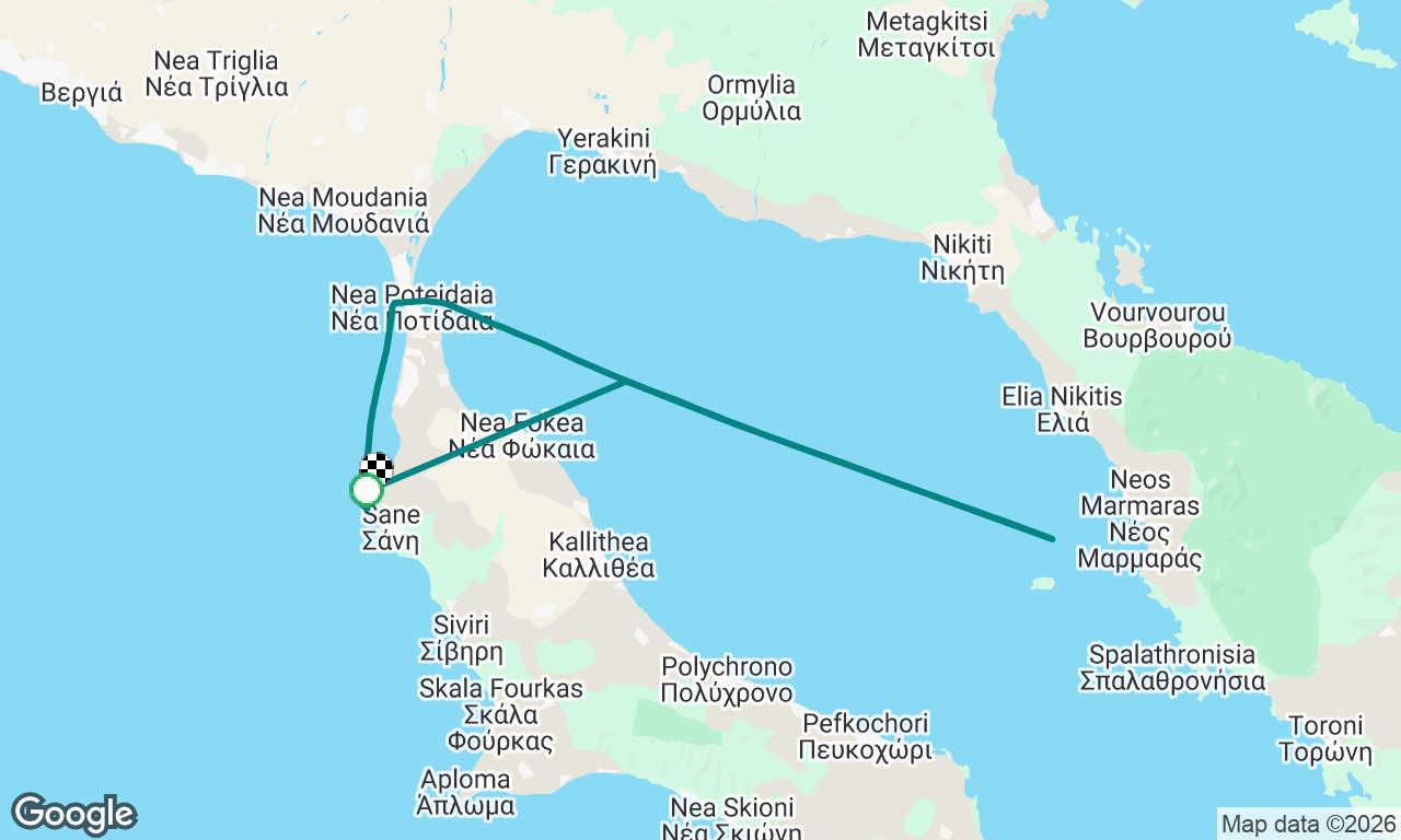 Voyage map