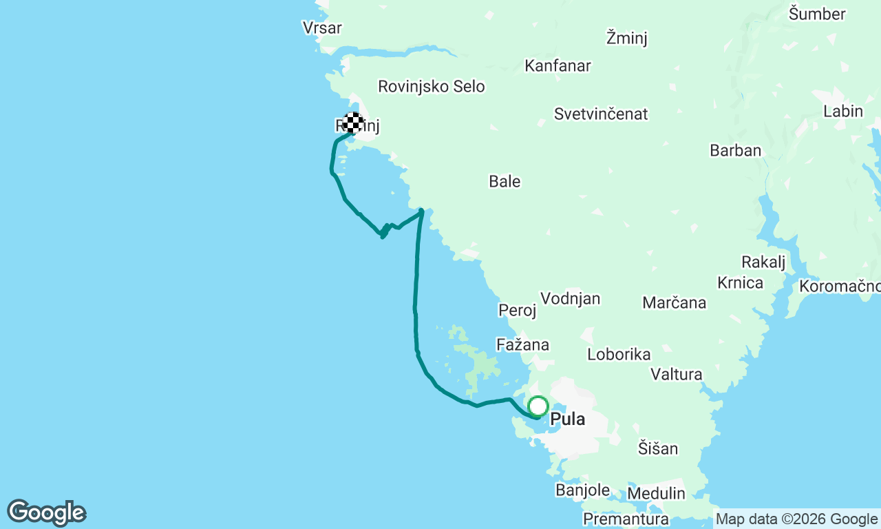 Voyage map