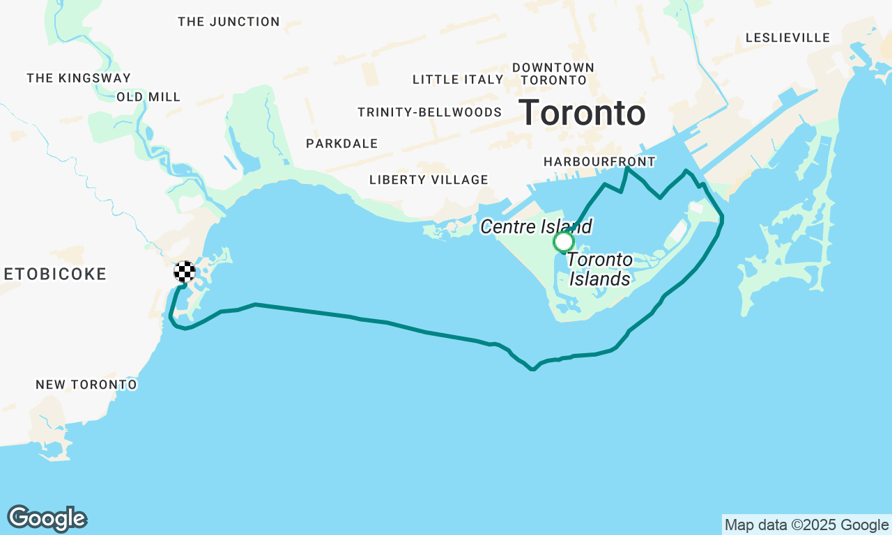 Afternoon sail - return from Island Yacht Club 