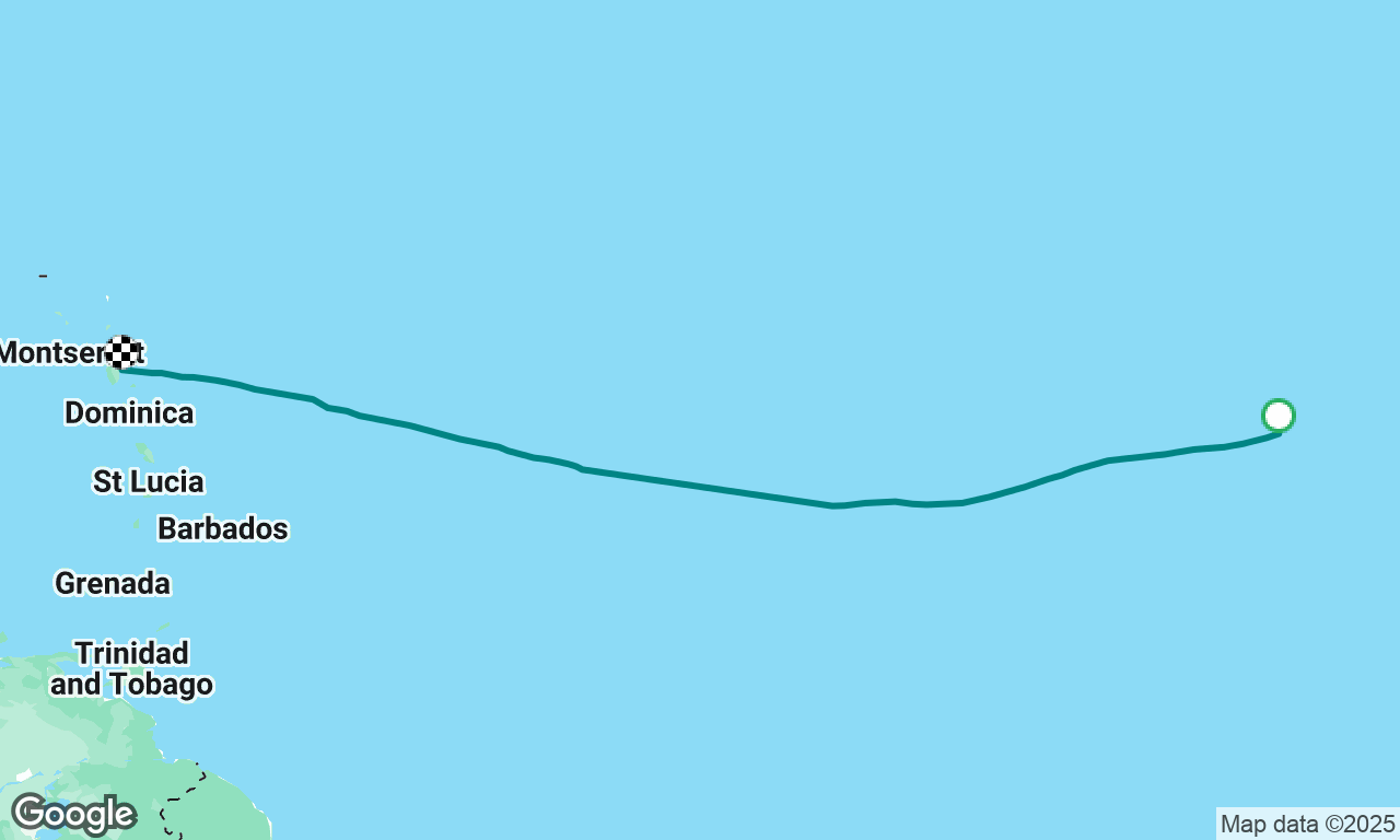 Voyage map