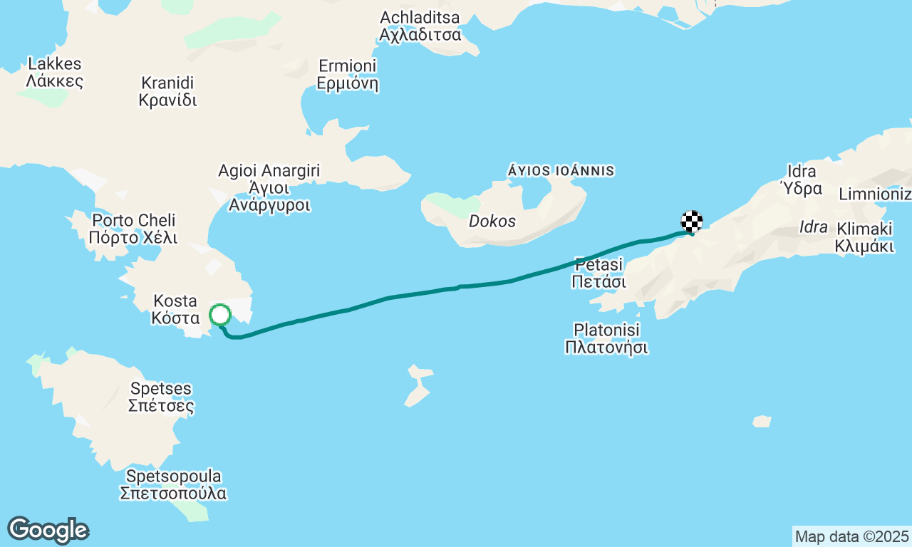 Greece day 4 afternoon sail to anchorage.