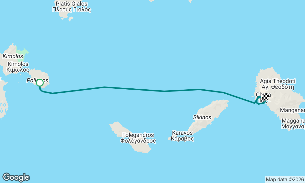 Kykladen Segeln Tag 6
