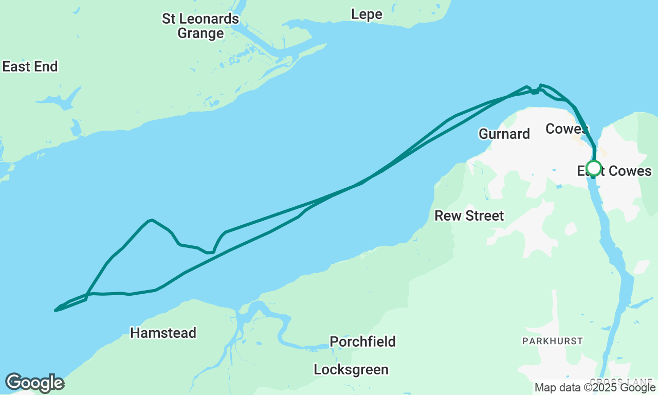 Gennaker training in the Solent
