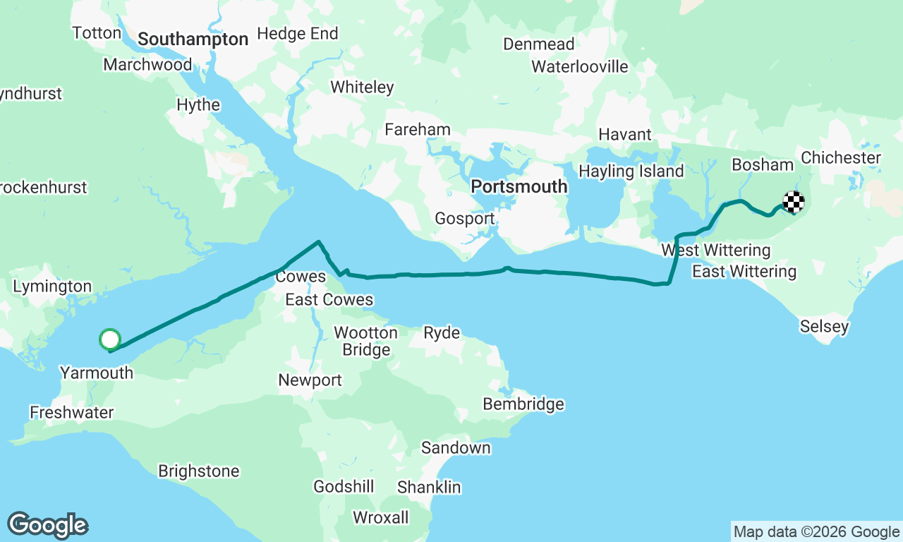 Yarmouth to Chichester