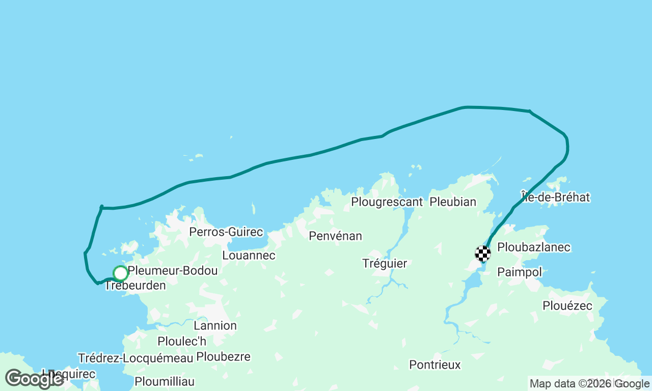 Trebeurden to Lezardrieux