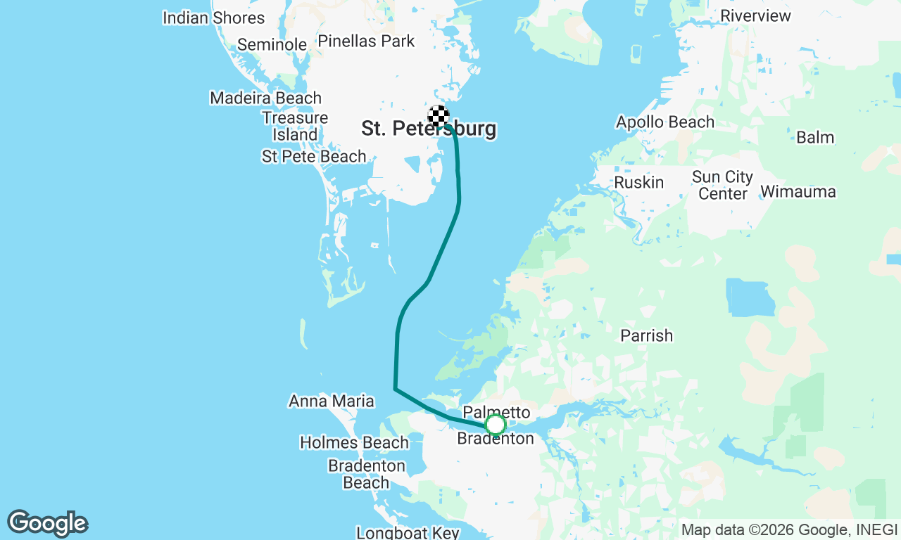 Voyage map