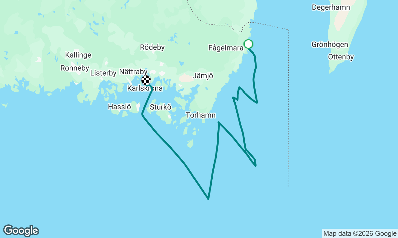 Voyage map