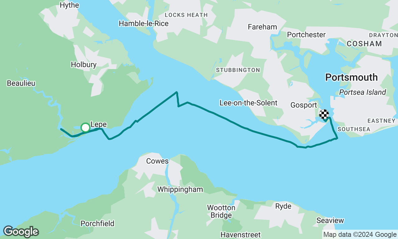 Voyage map
