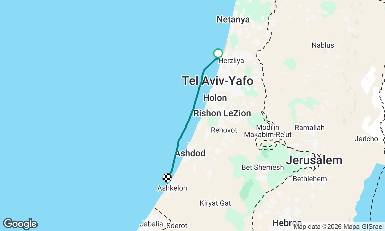 Cities' Sailing Race. Ashkelon 