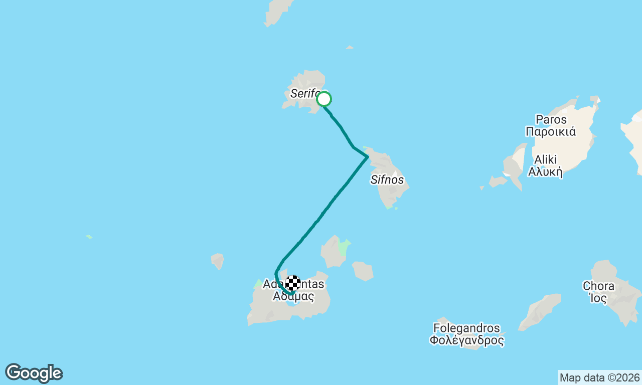 Voyage map
