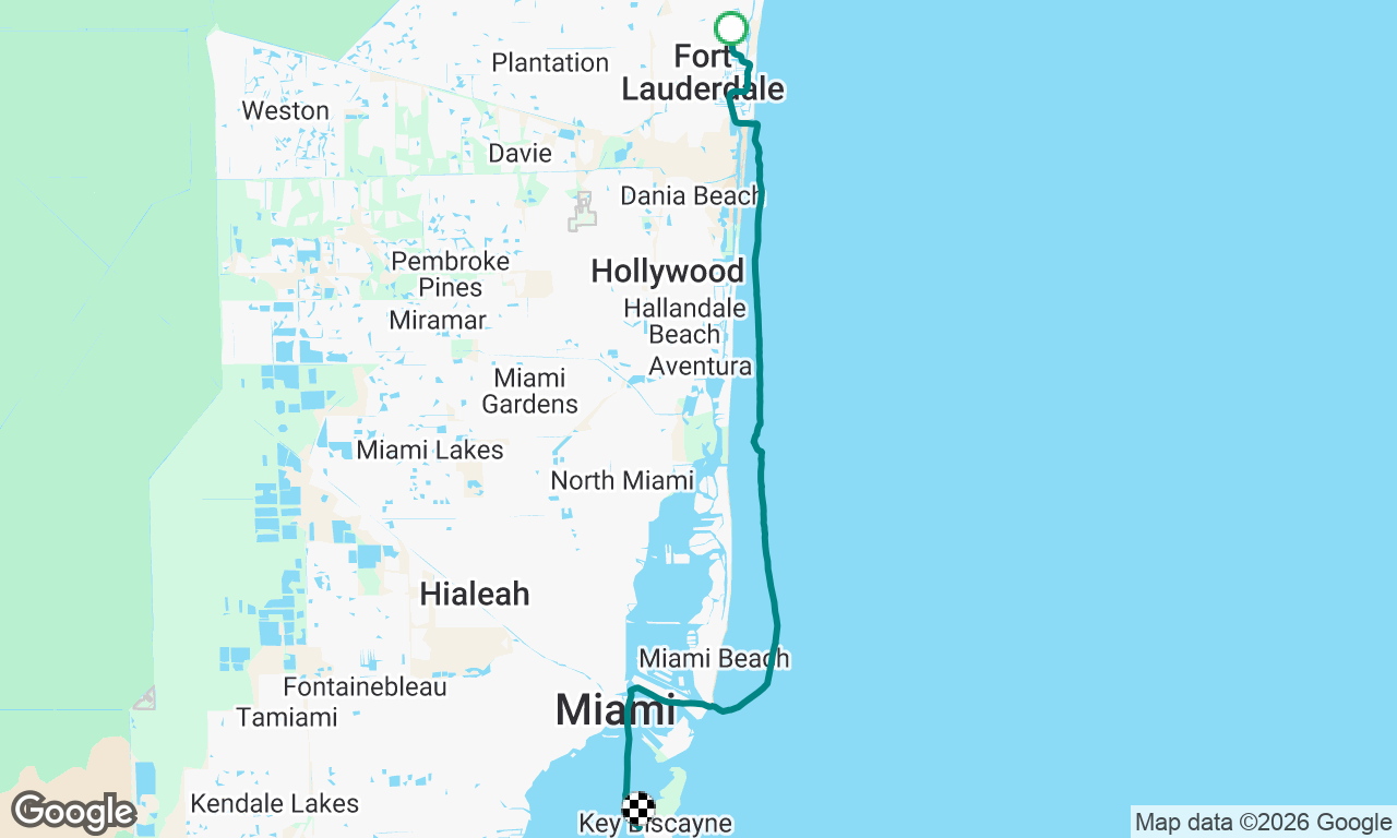 Voyage map