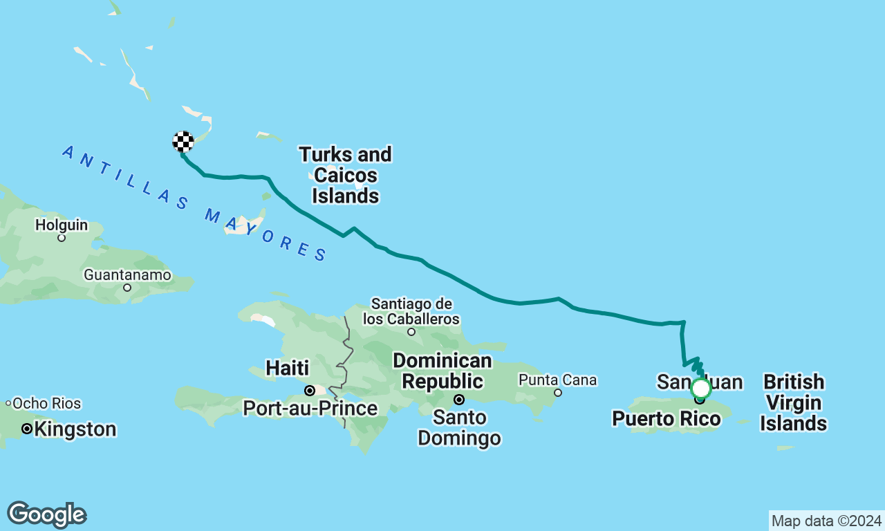 Puerto Rico to Bahamas 