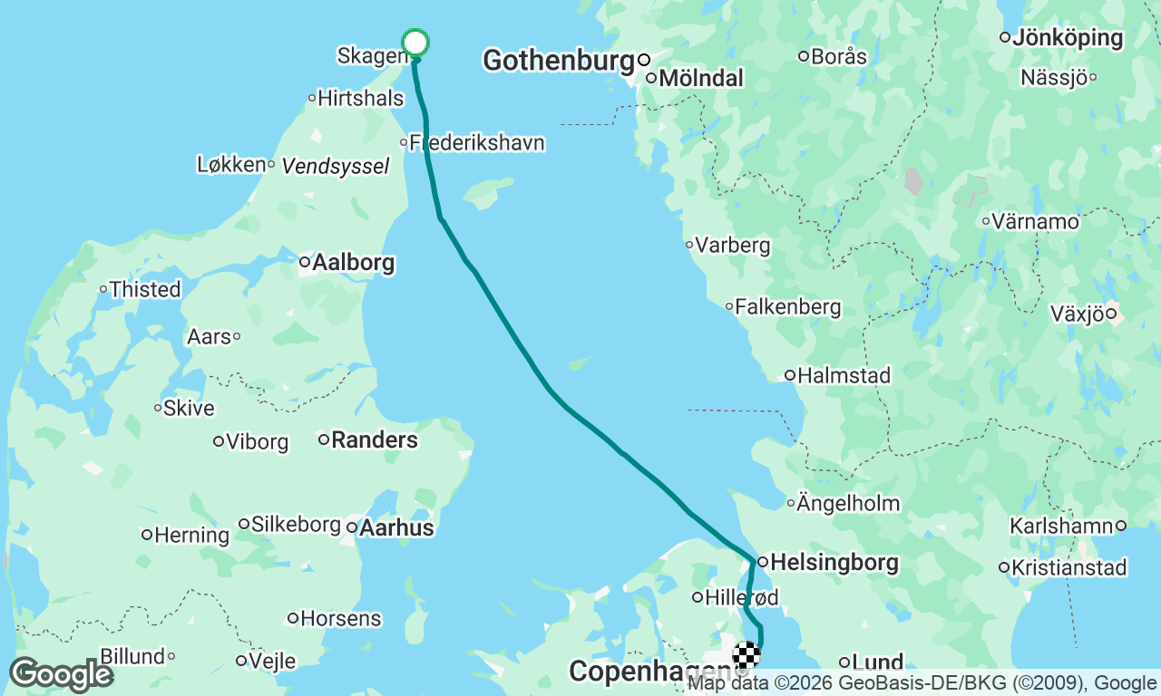 Bergen - Szczecin