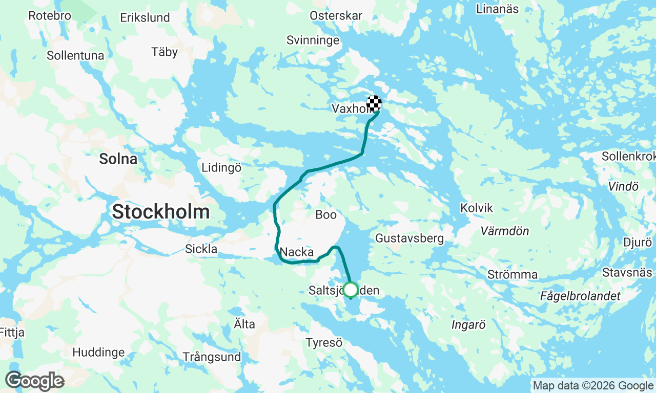 Saltsjobaden - Vaxholm