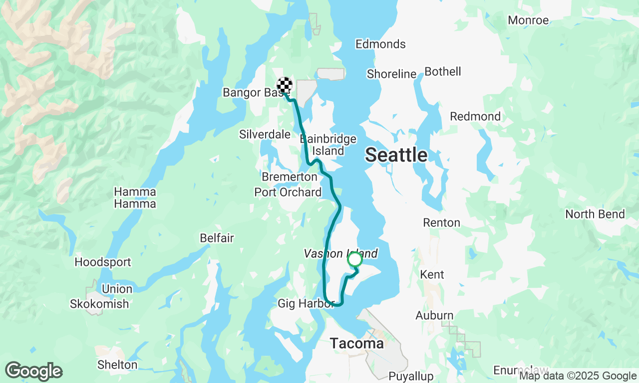 Quartermaster Harbor to Poulsbo