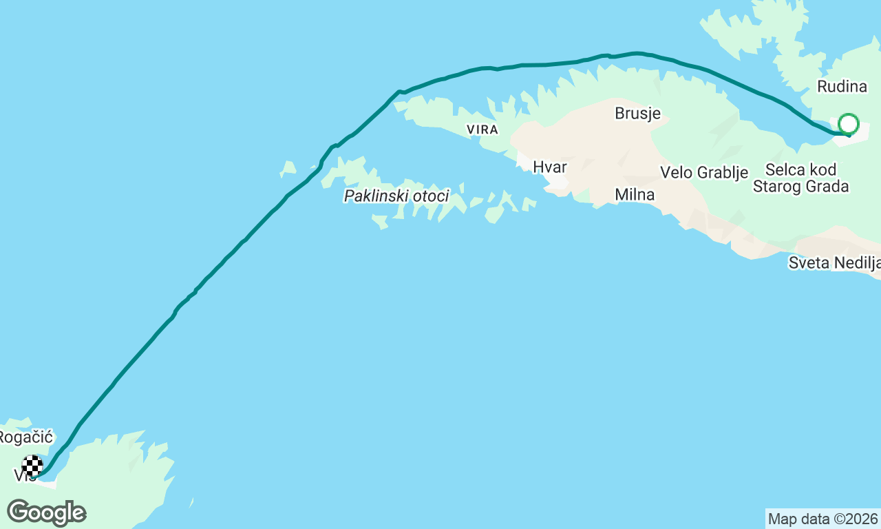 Voyage map