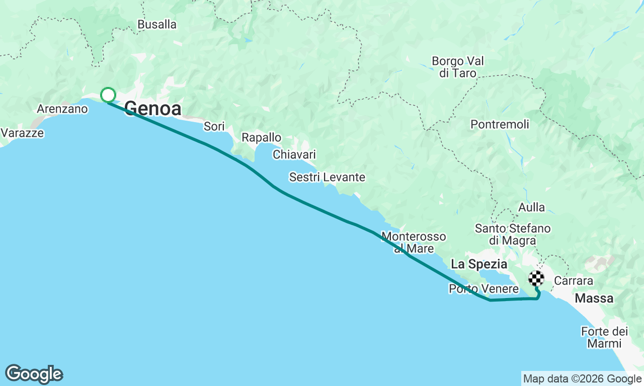 Voyage map