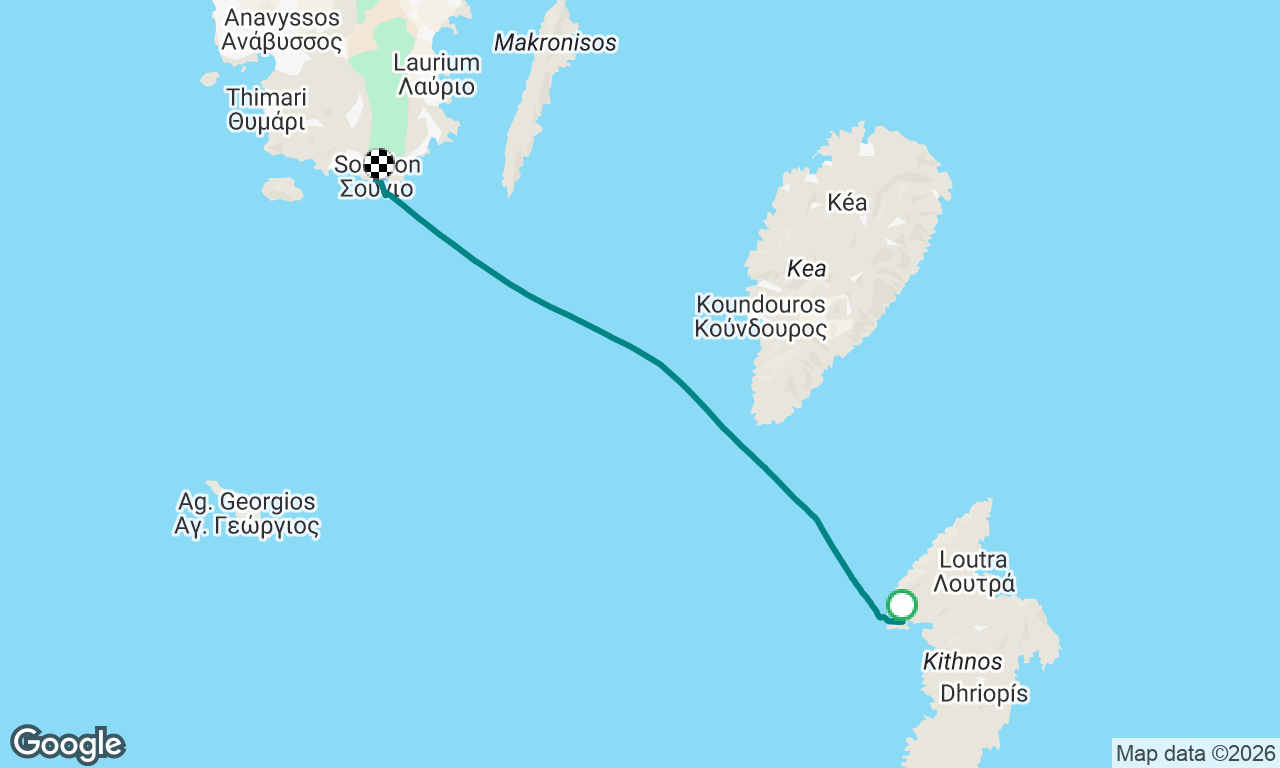 Voyage map