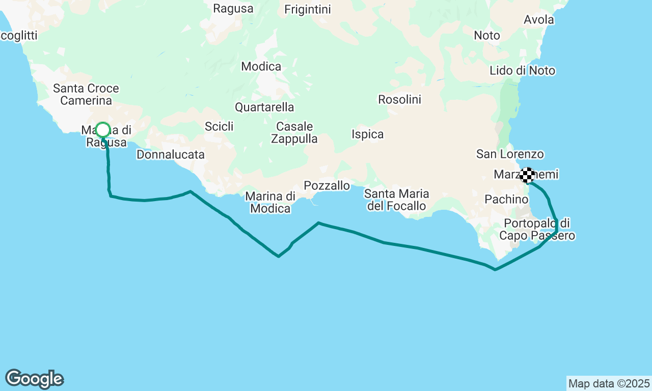 Ragusa to Marzamemi