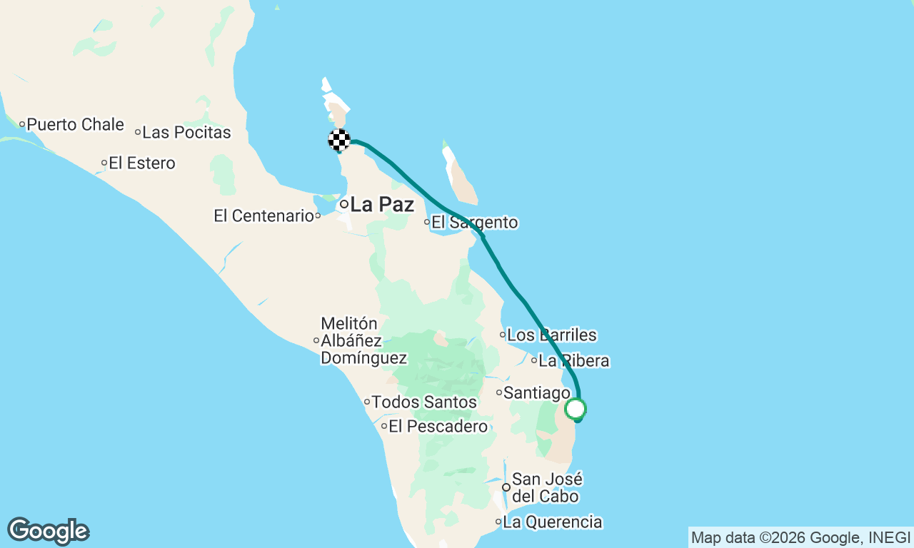 Los frailes to Balandra Bay OSX 