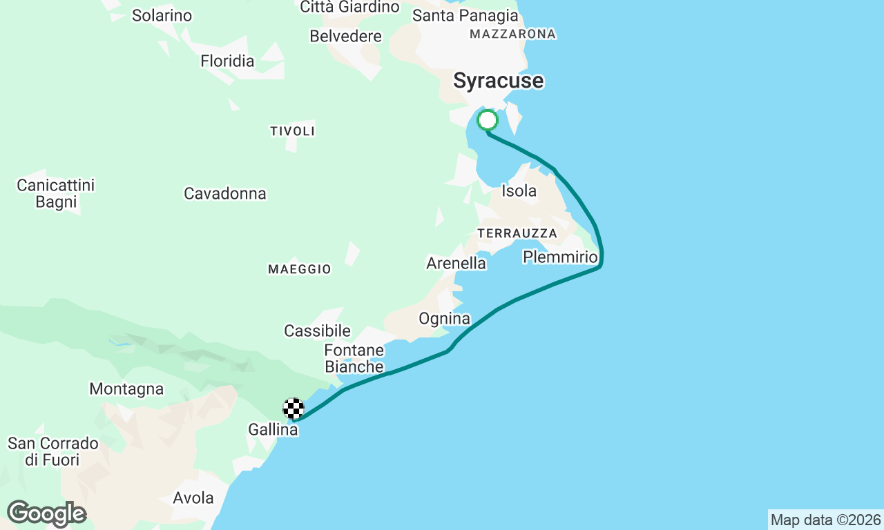 Voyage map