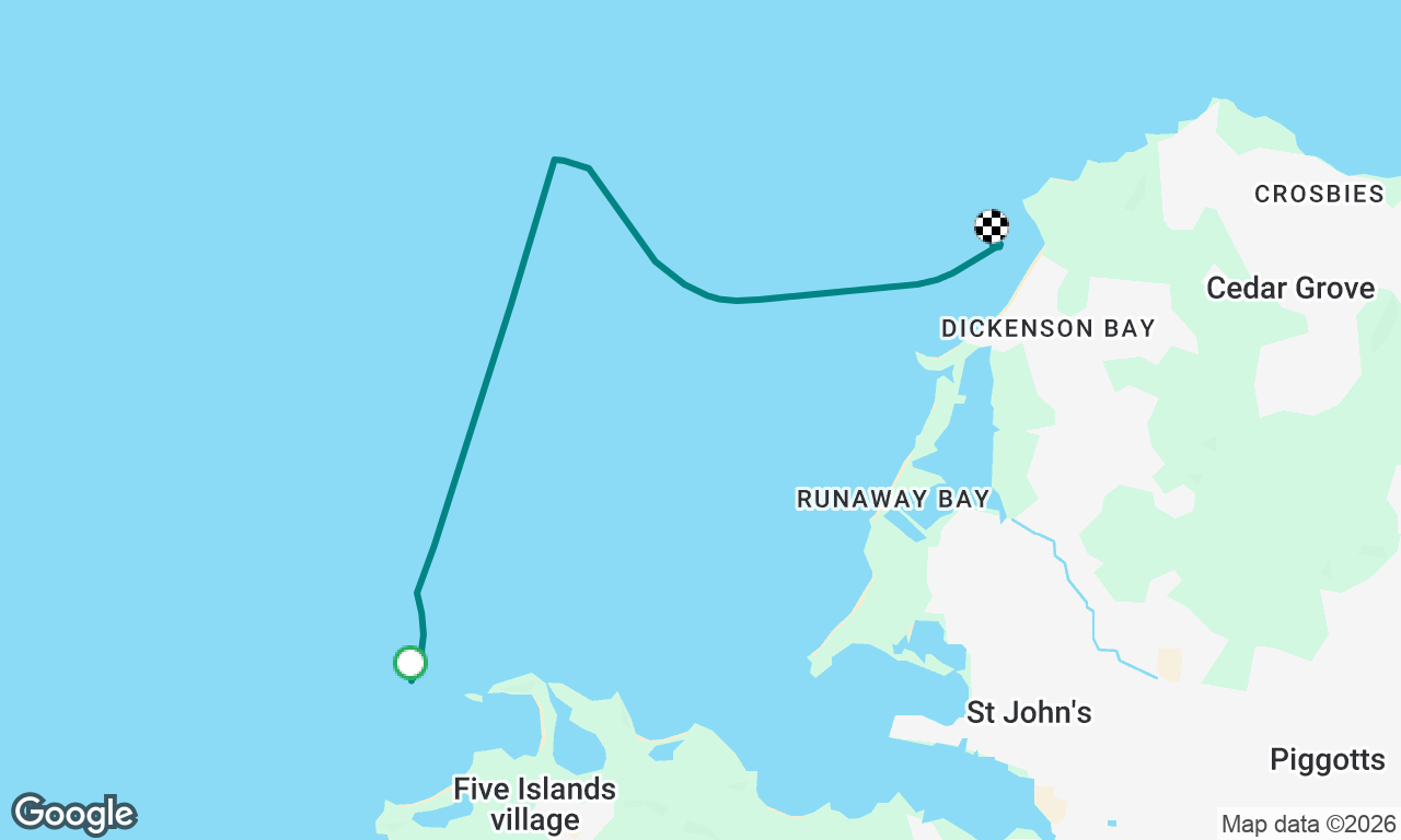 Deep Bay to Dickenson Bay