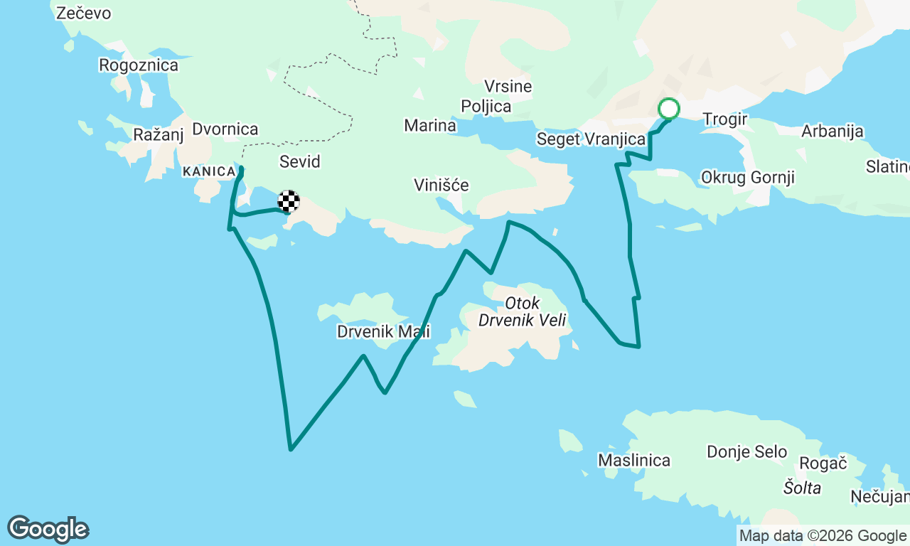 Voyage map