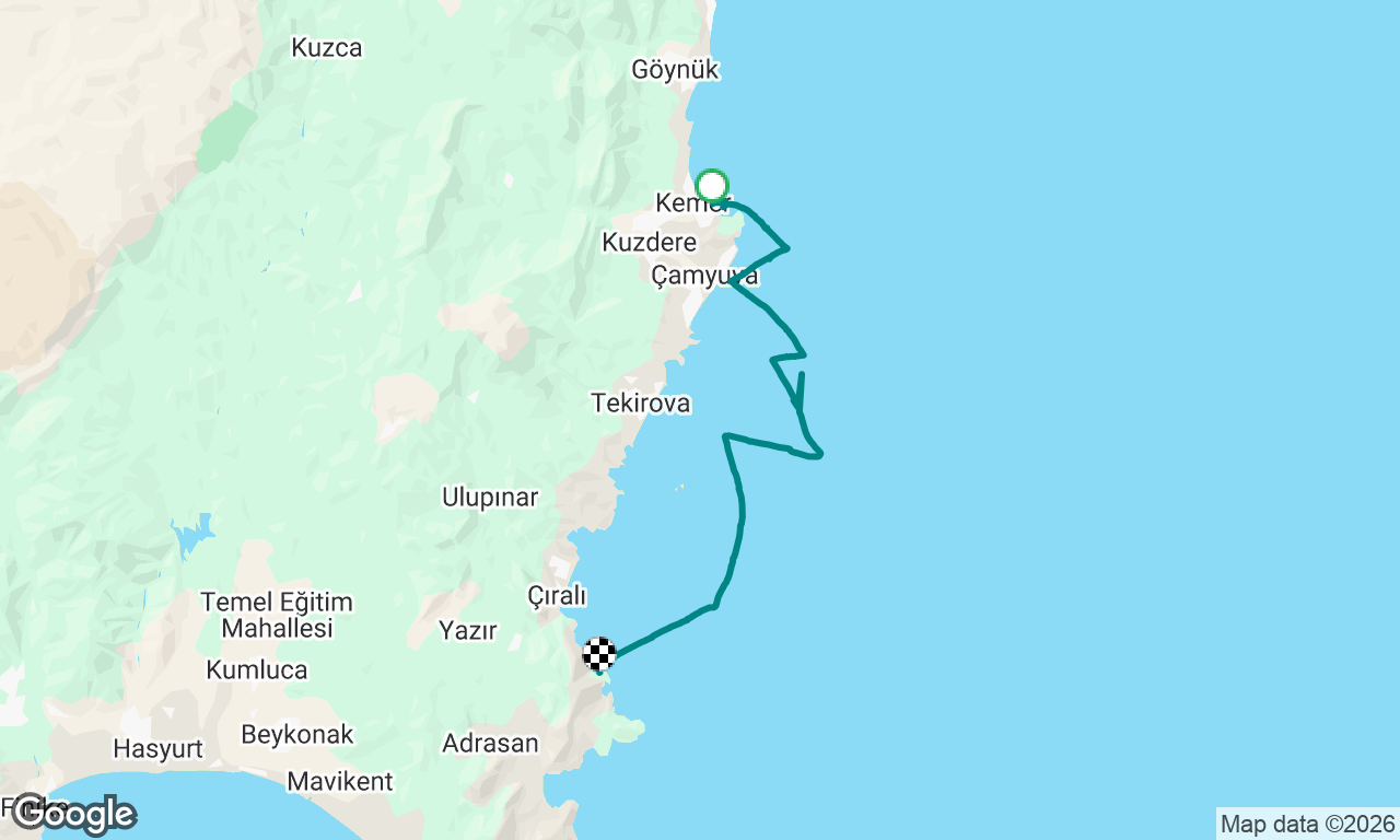 Voyage map